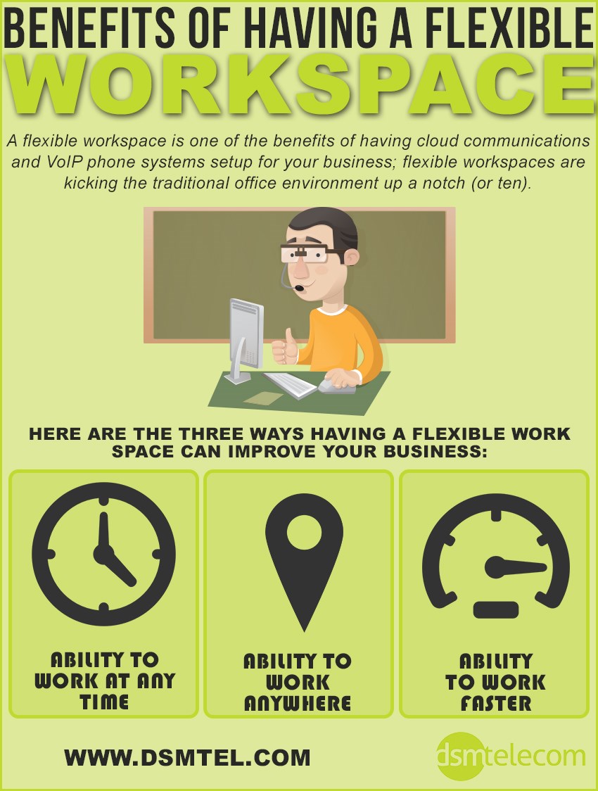 Infographic – Benefits of Having a Flexible Workspace