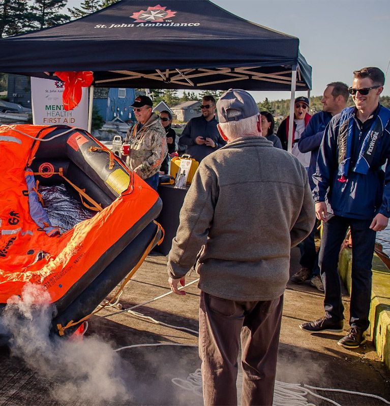 FitzWright Liferaft Automatic Inflatable