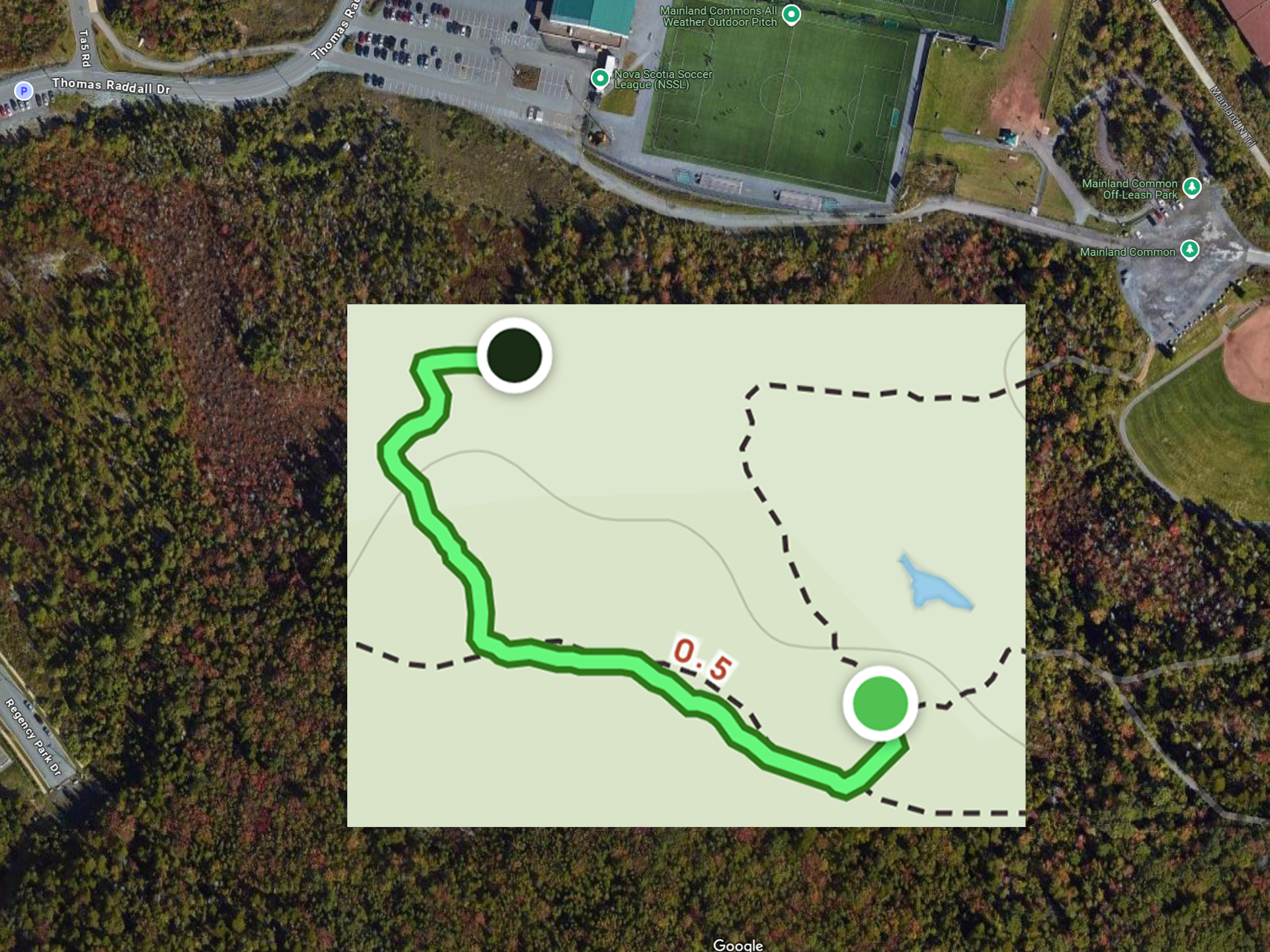 AllTrails Map