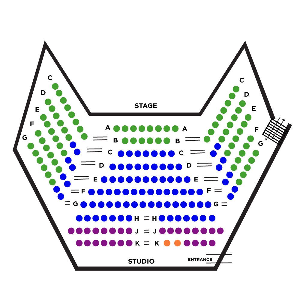 Scotiabank Stage Seat Map