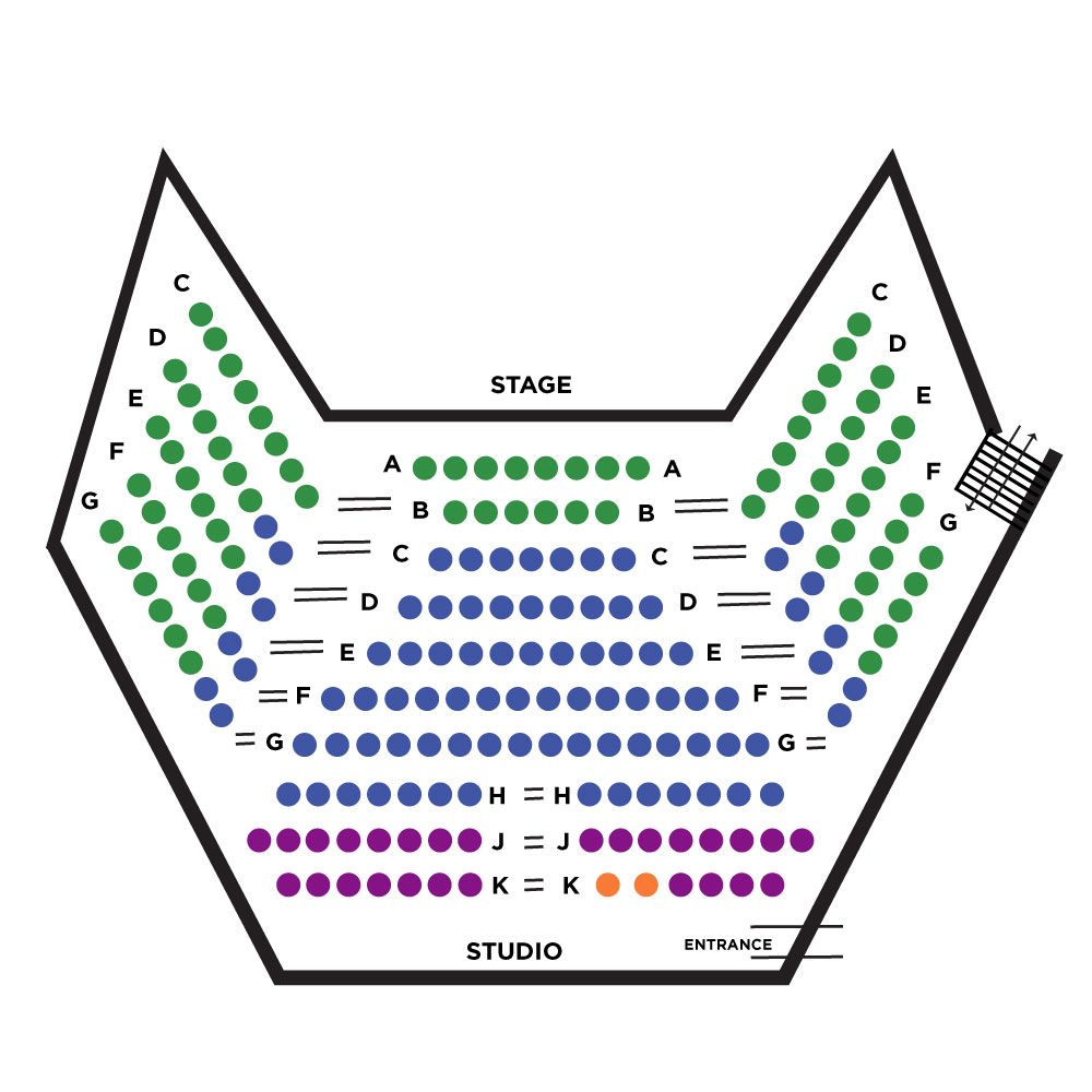 Scotiabank Stage Seat Map