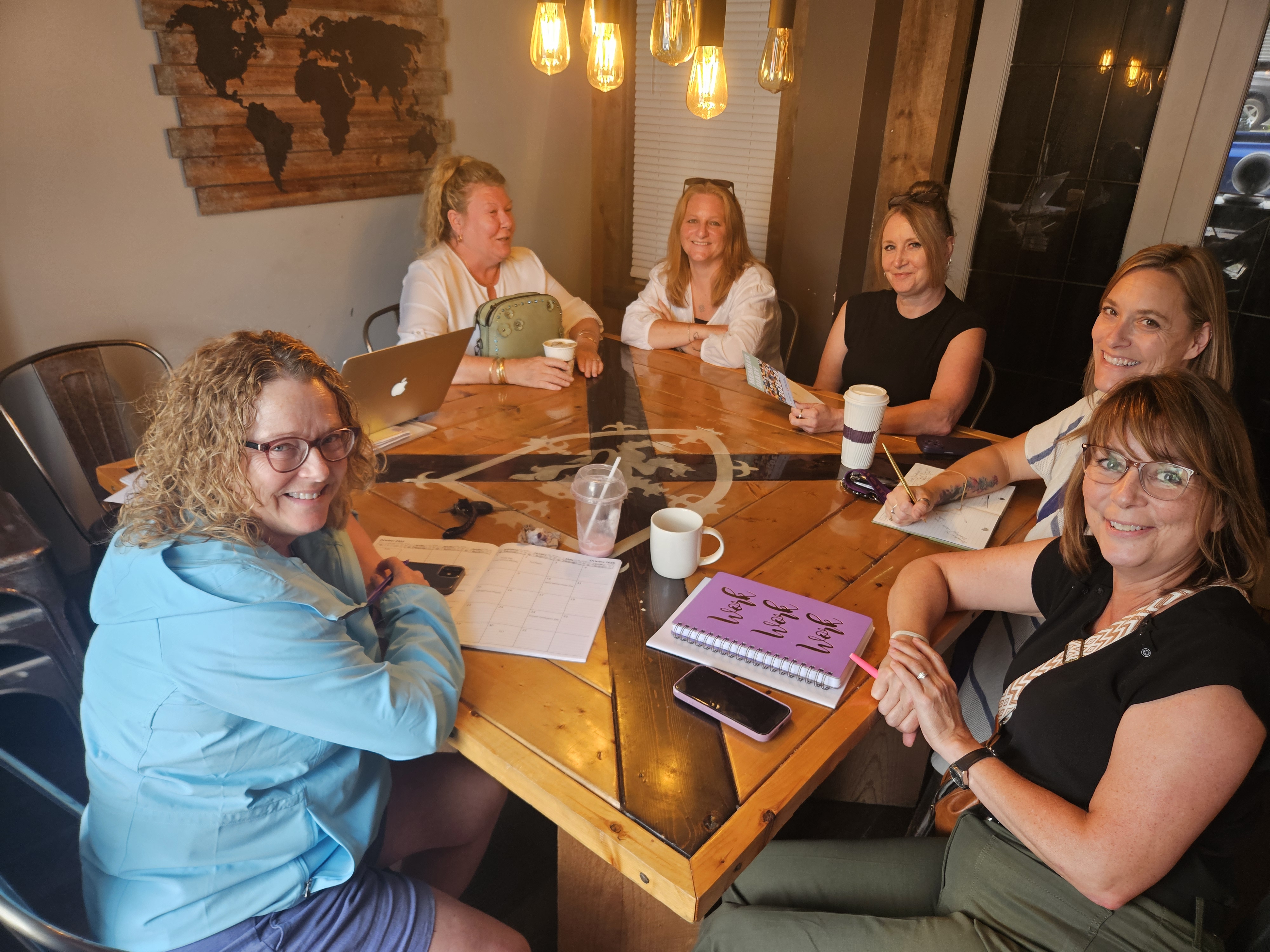 Yarmouth Local PD Planning Committee - Lori MacKinnon, Glenys Stephenson, Tarah Thompson-Schwan, Denise Stone, Gisele Schause