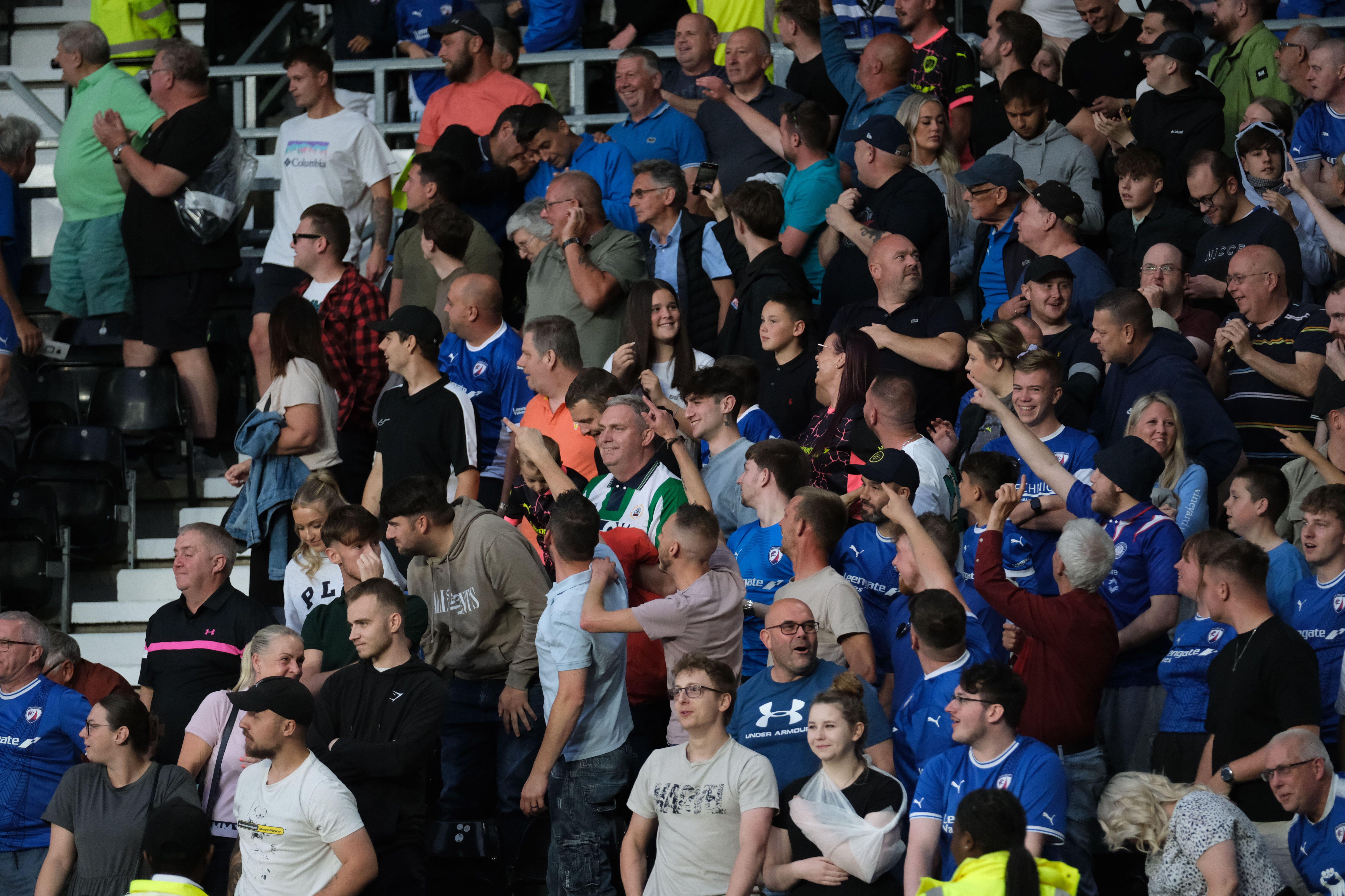 Chesterfield fans could still feasibly be celebrating come next May (Alamy)