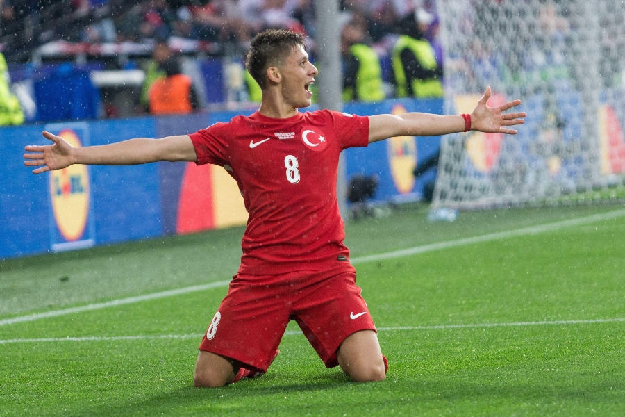 Arda Guler scored a fantastic strike in Turkey's 3-1 win over Georgia