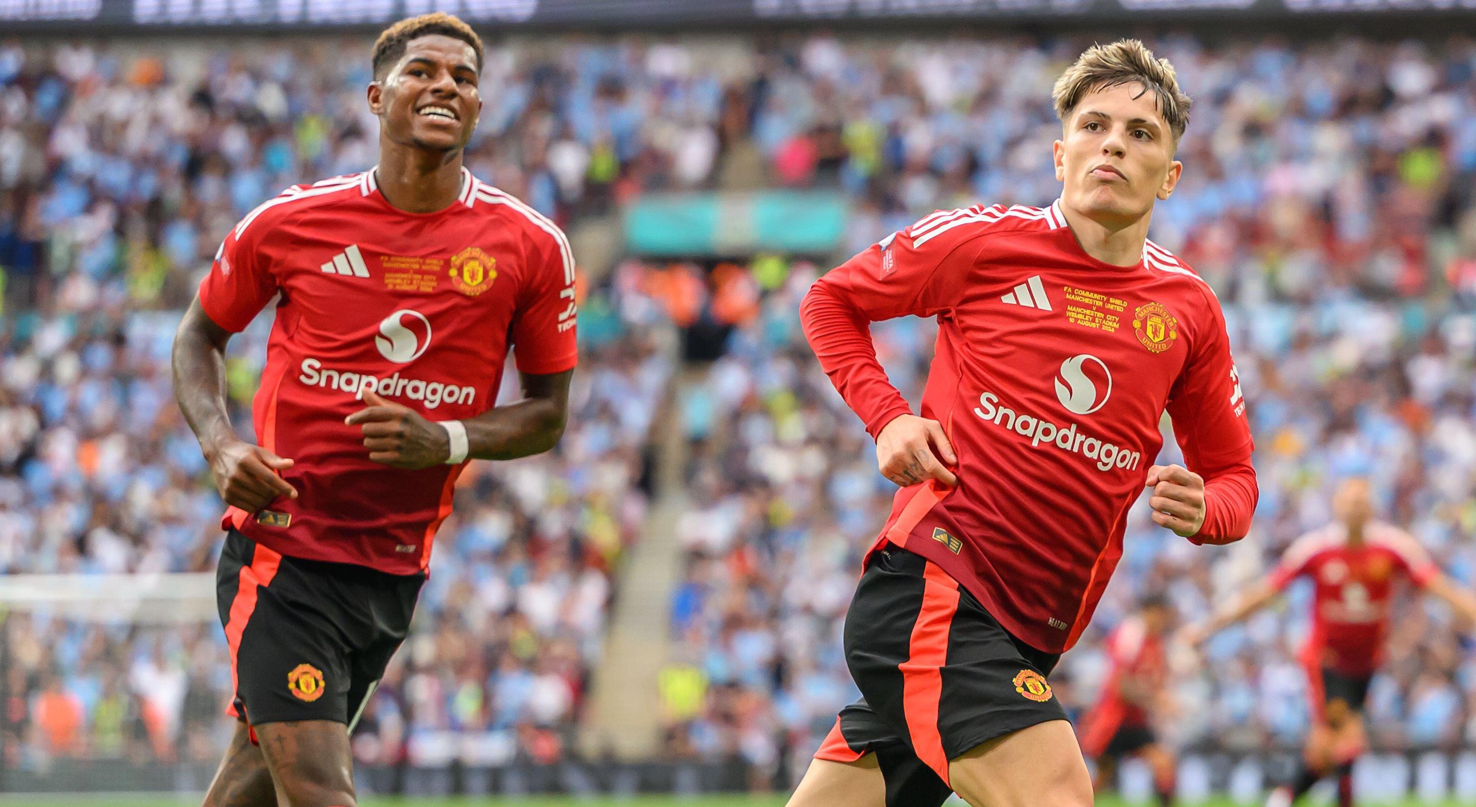 Alejandro Garnacho scored in the Community Shield last weekend