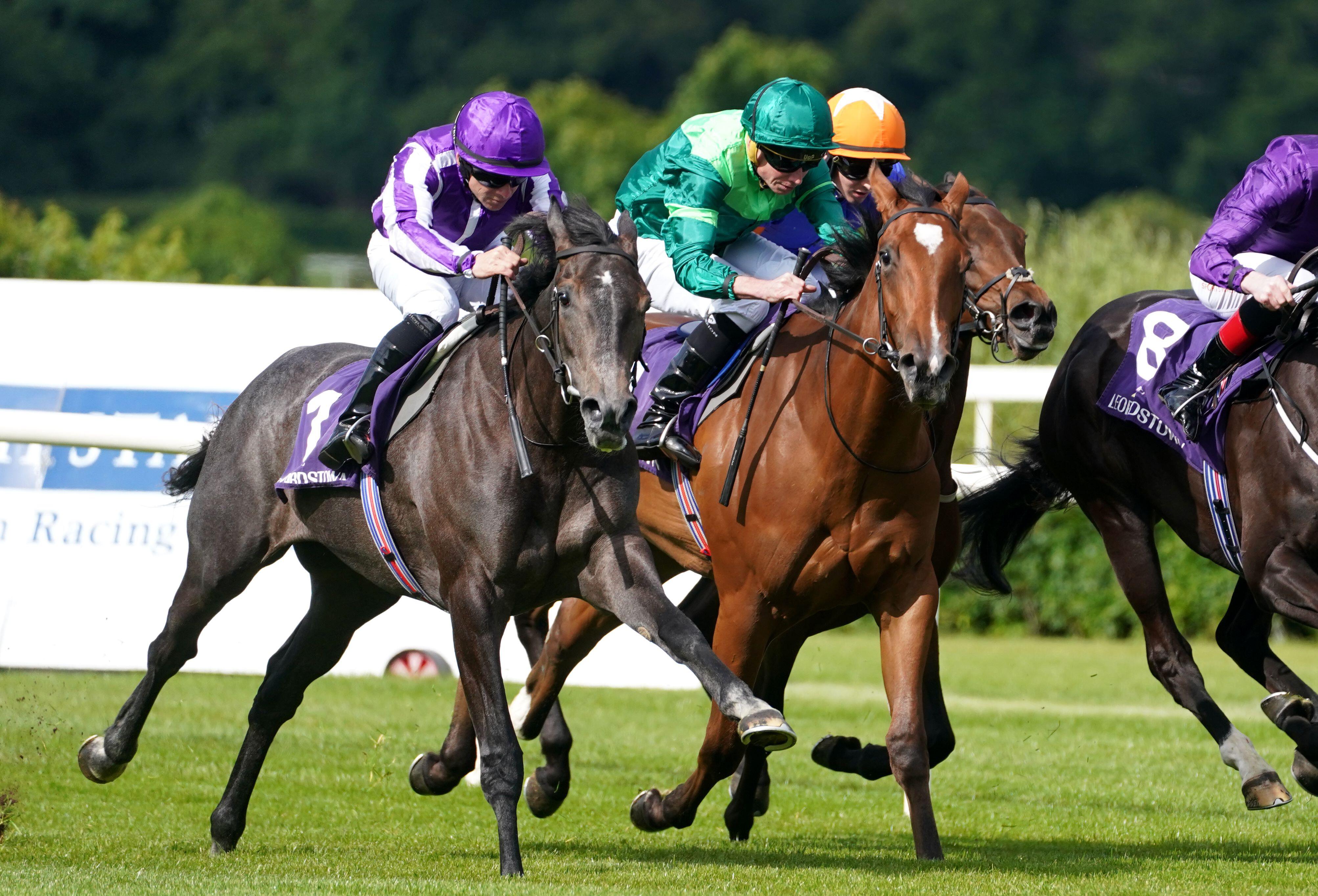 Giselle (centre, green silks) could be one to follow in 2025 (Alamy)