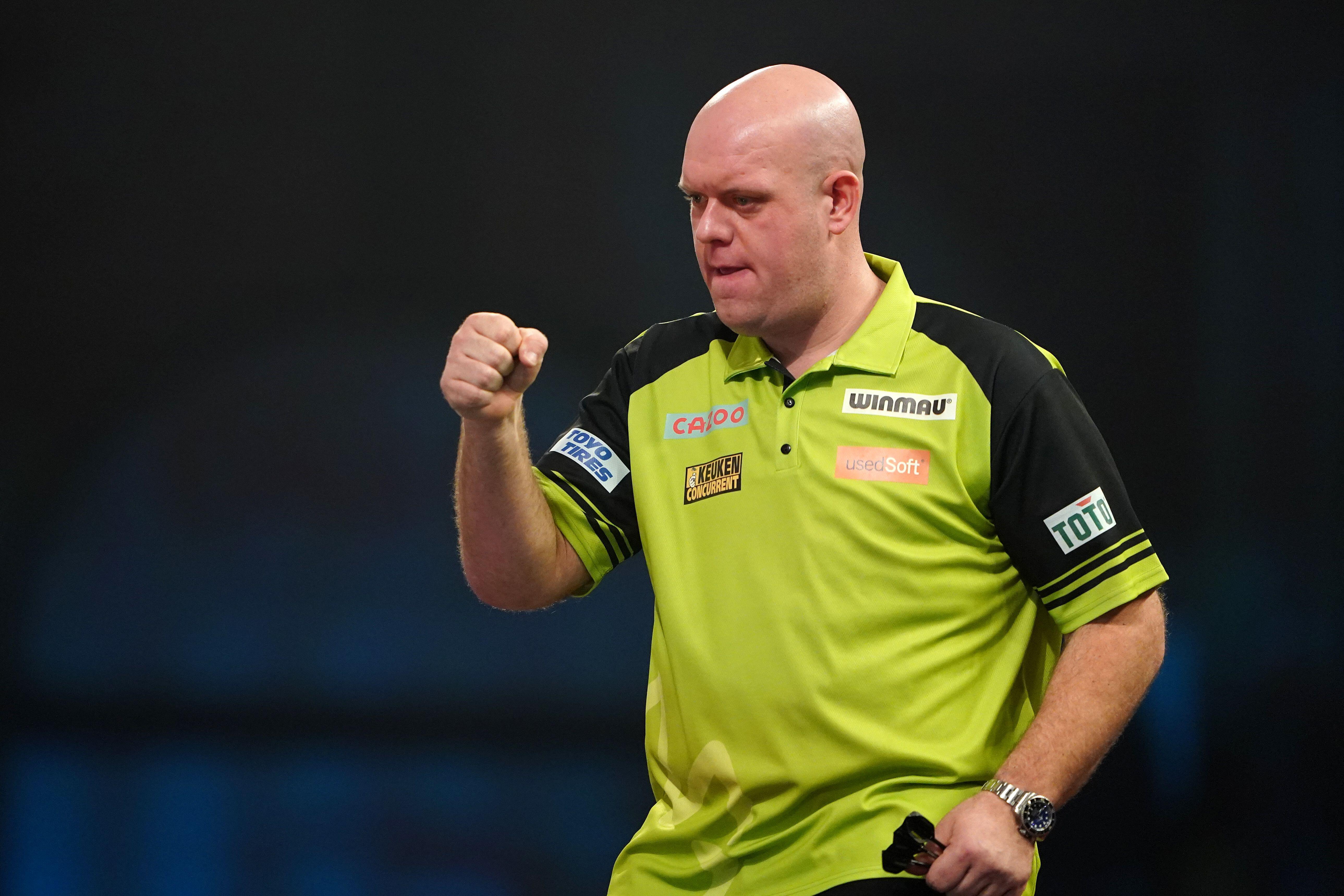 Michael van Gerwen has drifted in the market due to inconsistent form (Alamy)