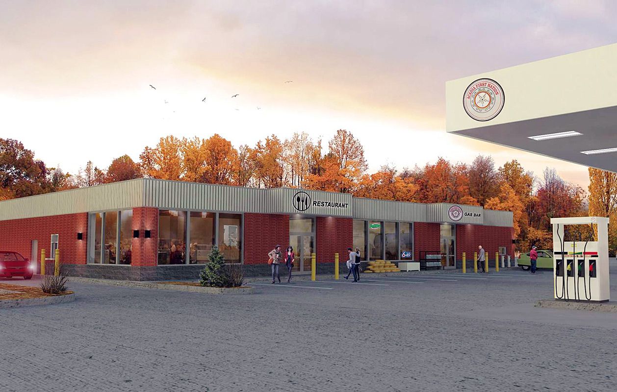 Acadia First Nations Gas bar