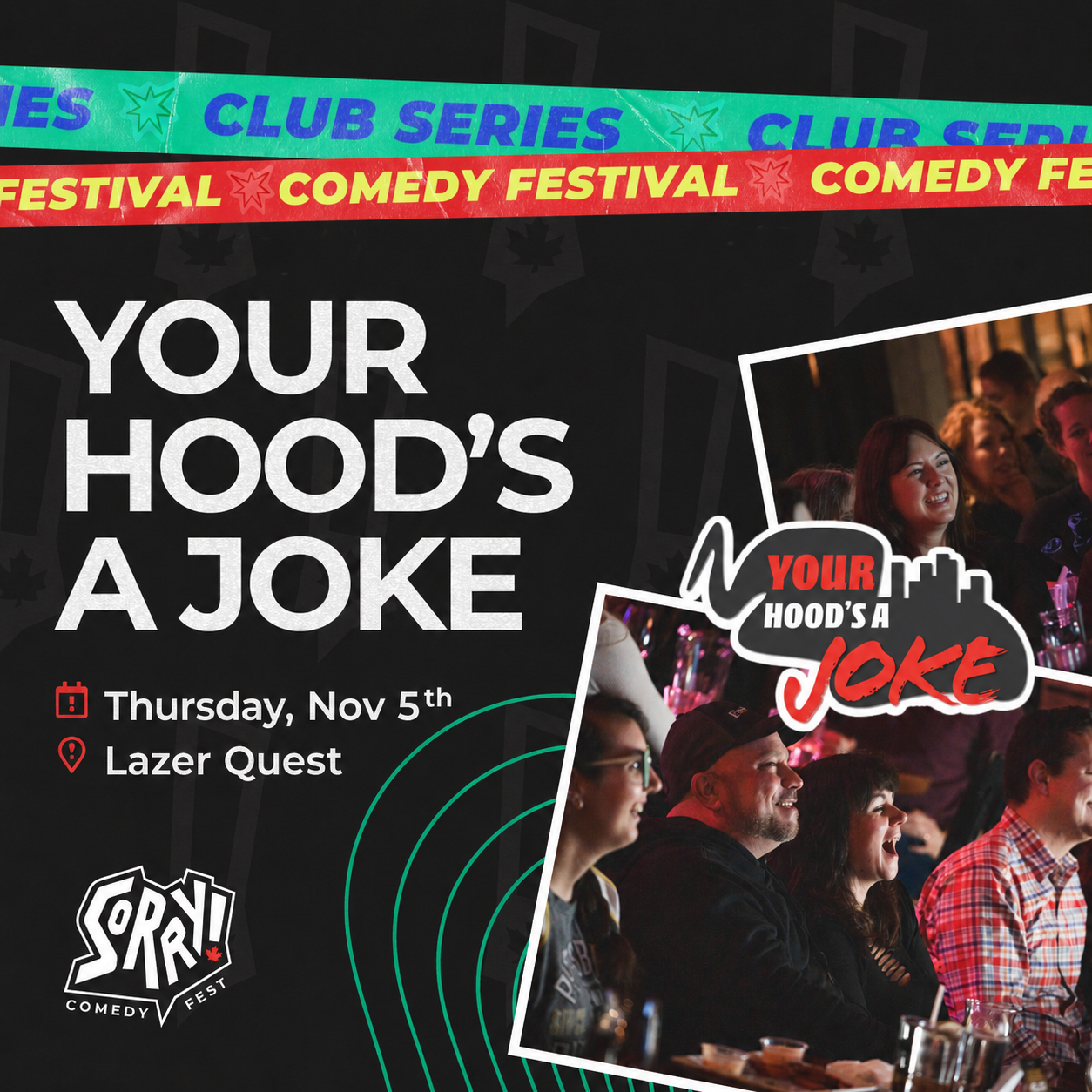 Sorry! Comedy Festival | London, Ontario