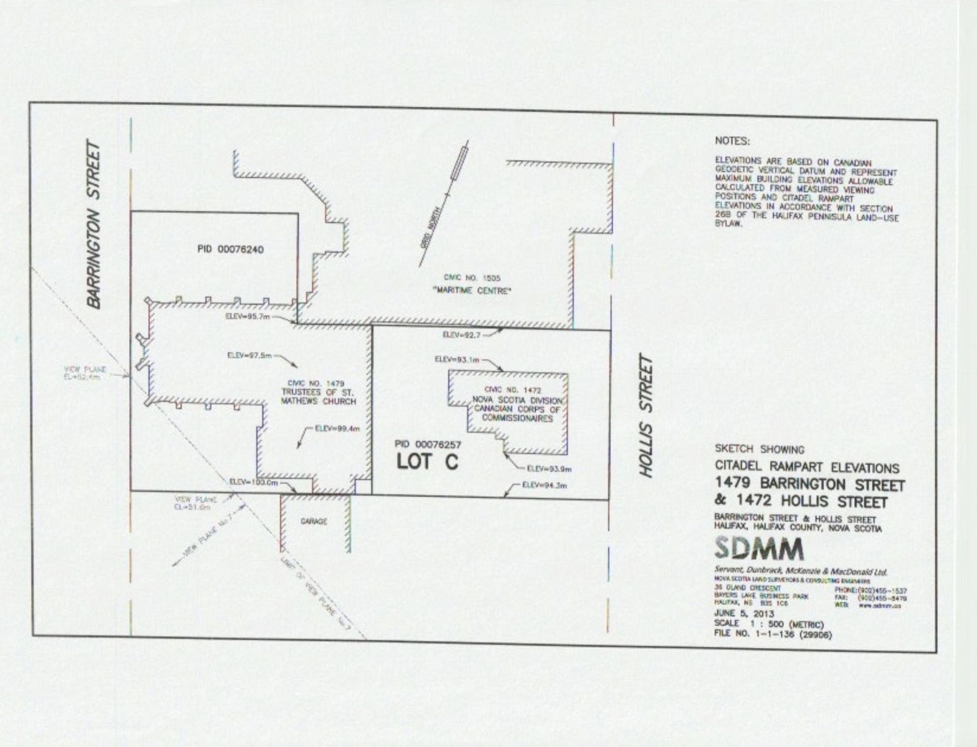 St. Matt's Site Map 3